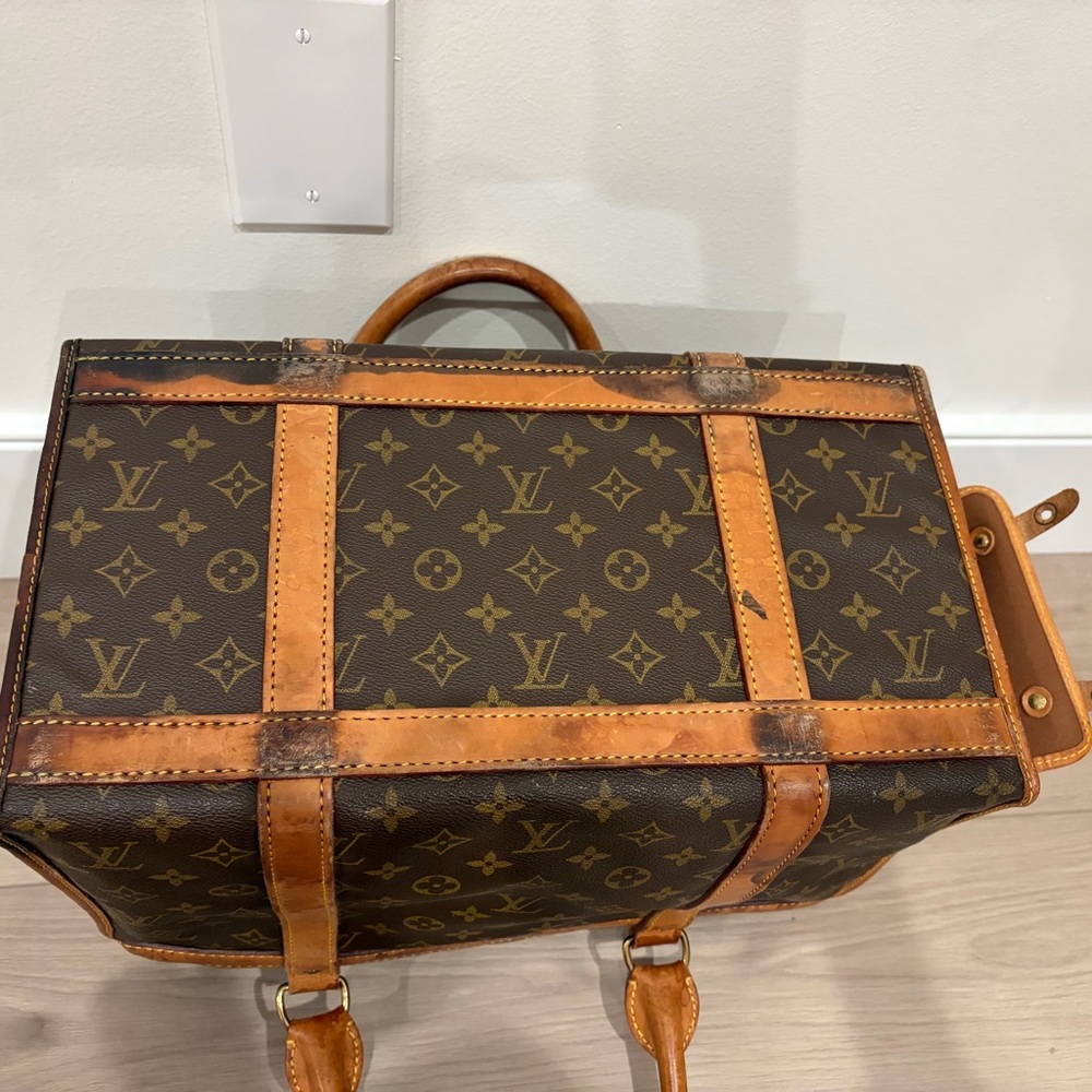 Rare Vintage Louis Vuitton Sac Chien 40 Canvas Pet Bag - Picture 7 of 16